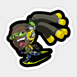 Lucio cute spray Sticker